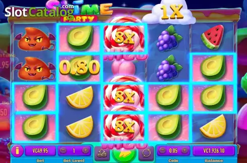 Скрин9. Slime Party слот