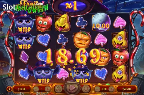 Скрин3. Fruity Halloween слот