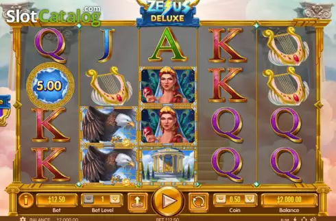 Скрин2. Zeus Deluxe слот