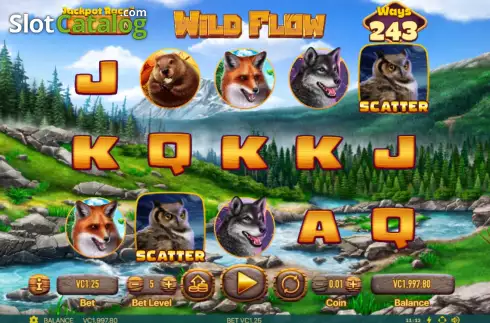 Скрин2. Wild Flow слот