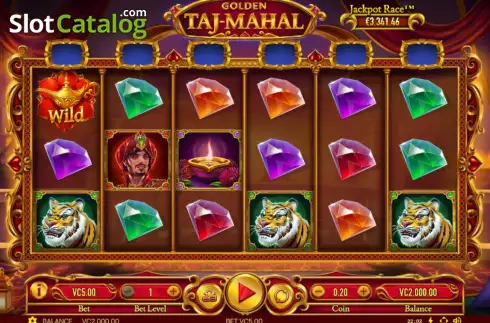 Скрин2. Golden Taj Mahal слот
