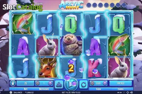 Скрин3. Arctic Hunt слот