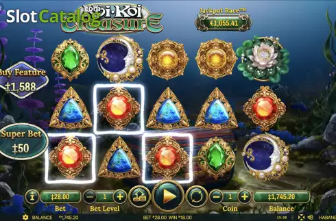 Скрин5. Koi Koi Treasure слот