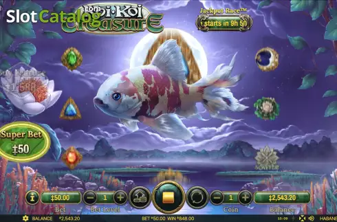Скрин8. Koi Koi Treasure слот