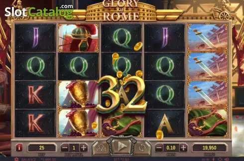 Скрин3. Glory of Rome (Habanero) слот