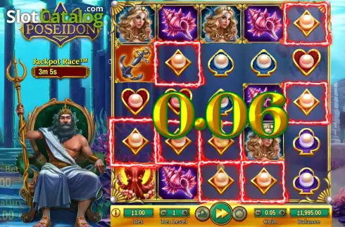 Скрин3. Poseidon (Habanero) слот