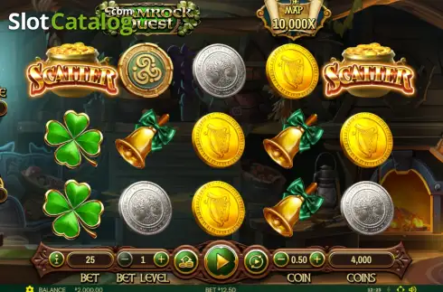Скрин2. Shamrock Quest слот