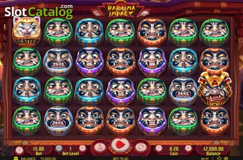 Скрин2. Daruma Impact слот