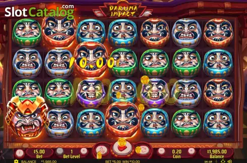 Скрин3. Daruma Impact слот