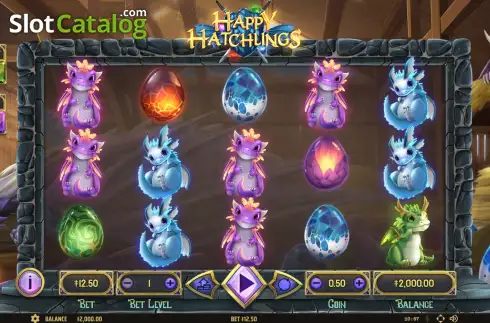Скрин2. Happy Hatchlings слот