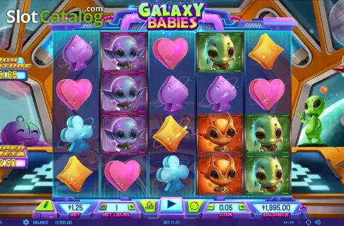 Скрин2. Galaxy Babies слот
