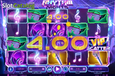 Скрин3. Rhythm Nights слот