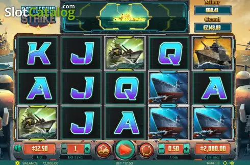 Скрин2. Battleship Strike слот
