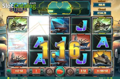 Скрин3. Battleship Strike слот