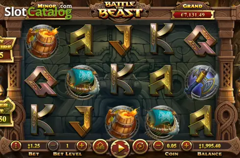 Скрин2. Battle The Beast слот