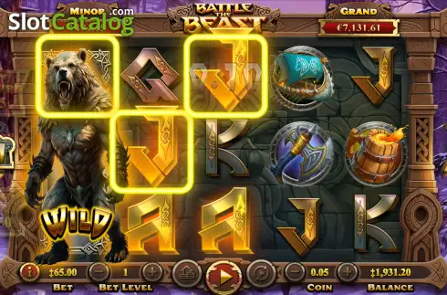 Скрин3. Battle The Beast слот