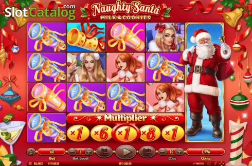 Скрин3. Naughty Santa слот