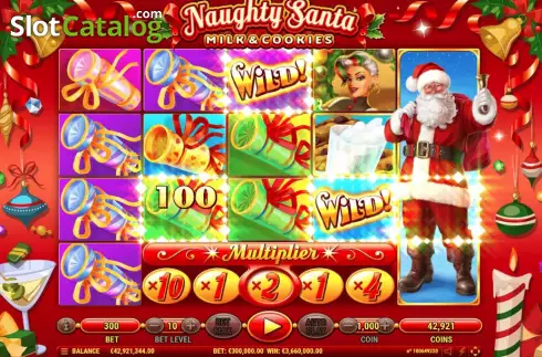 Скрин5. Naughty Santa слот