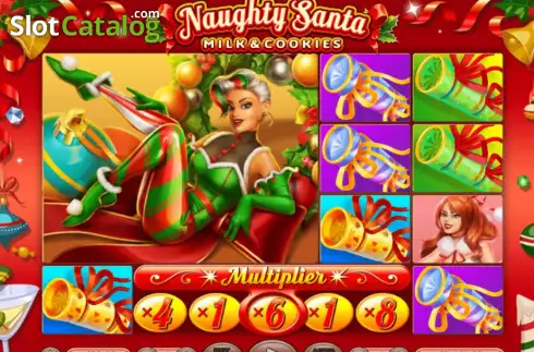Скрин6. Naughty Santa слот