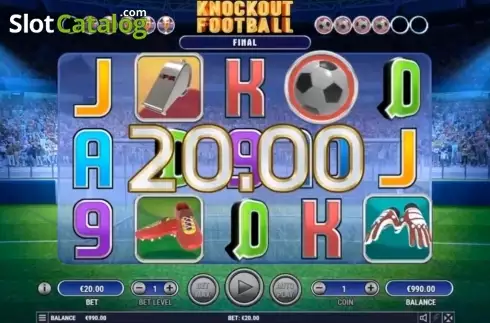 Скрин2. Knockout Football слот
