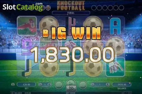 Скрин3. Knockout Football слот