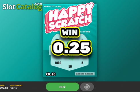 Скрин4. Happy Scratch слот