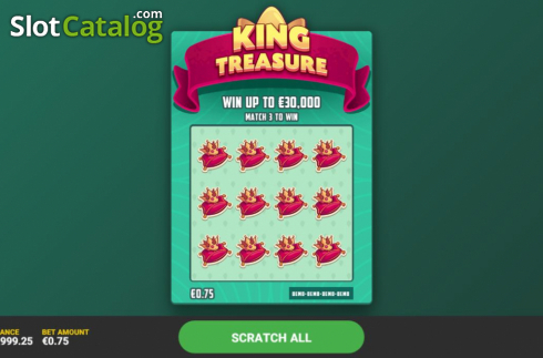 Скрин2. King Treasure слот