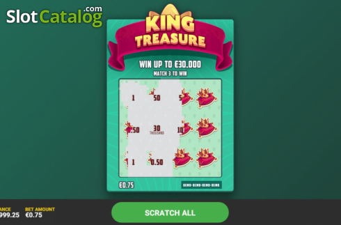 Скрин3. King Treasure слот