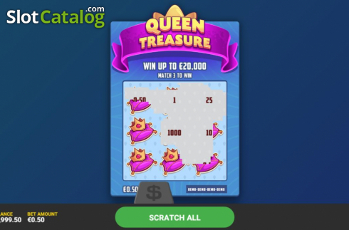 Скрин3. Queen Treasure слот