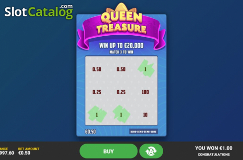 Скрин4. Queen Treasure слот