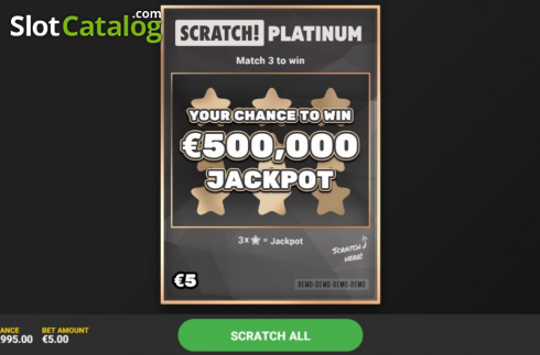 Скрин2. Scratch Platinum слот