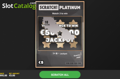 Скрин3. Scratch Platinum слот