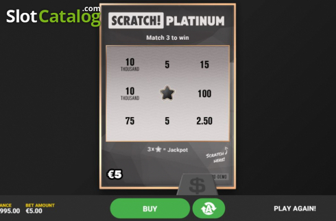 Скрин4. Scratch Platinum слот