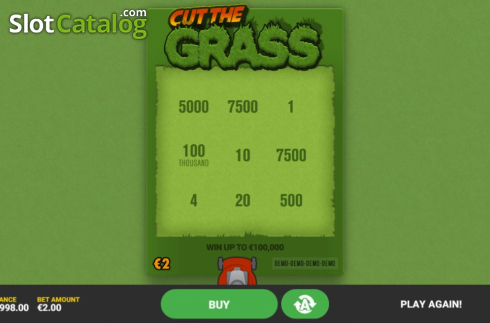 Скрин4. Cut The Grass слот