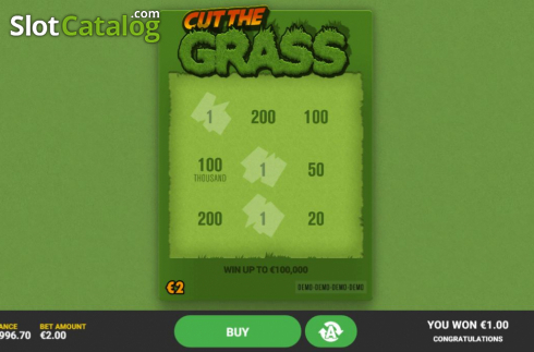 Скрин5. Cut The Grass слот
