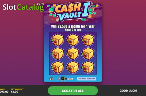 Скрин2. Cash Vault I слот