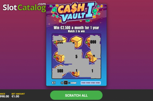Скрин4. Cash Vault I слот