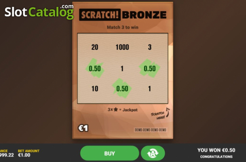 Скрин4. Scratch Bronze слот