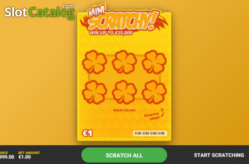 Скрин2. Scratchy Mini слот