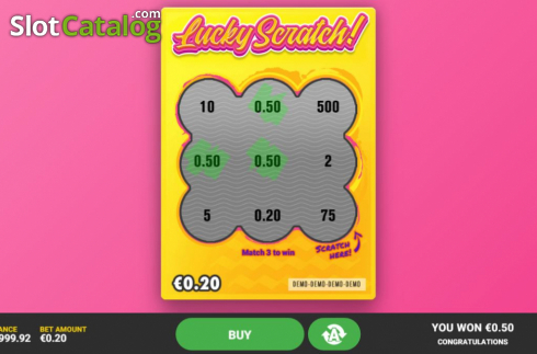 Скрин4. Lucky Scratch (Hacksaw Gaming) слот