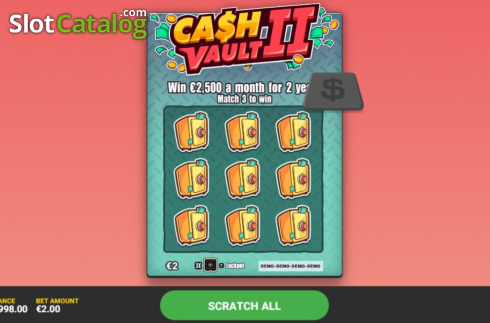 Скрин2. Cash Vault II слот