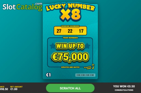 Скрин4. Lucky Number x8 слот