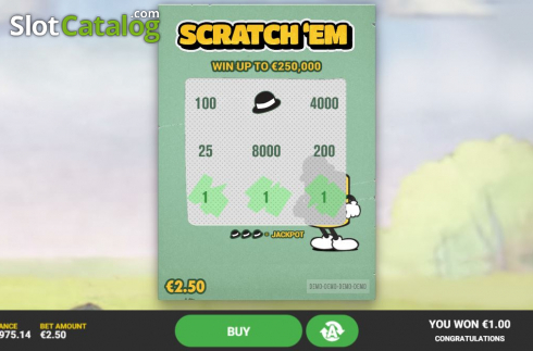 Скрин5. Scratch 'Em слот