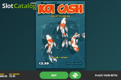 Скрин2. Koi Cash слот