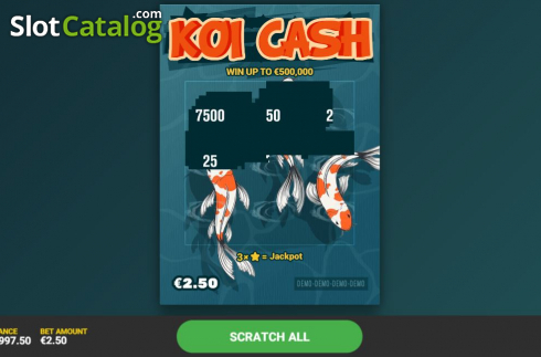 Скрин3. Koi Cash слот