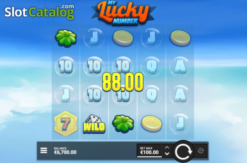 Скрин4. My Lucky Number слот
