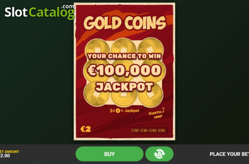 Скрин2. Gold Coins слот