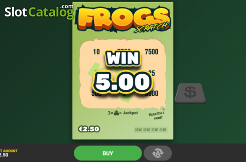 Скрин3. Frogs Scratch слот