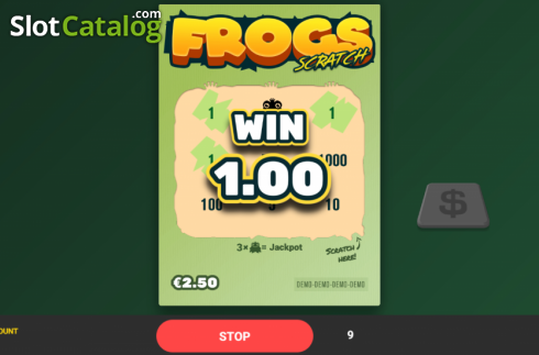 Скрин4. Frogs Scratch слот