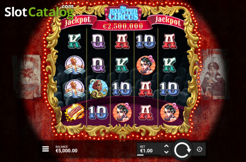 Скрин2. Haunted Circus слот